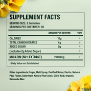 BetterLungs® Mullein Gummies - Ingredients - Betterbrand