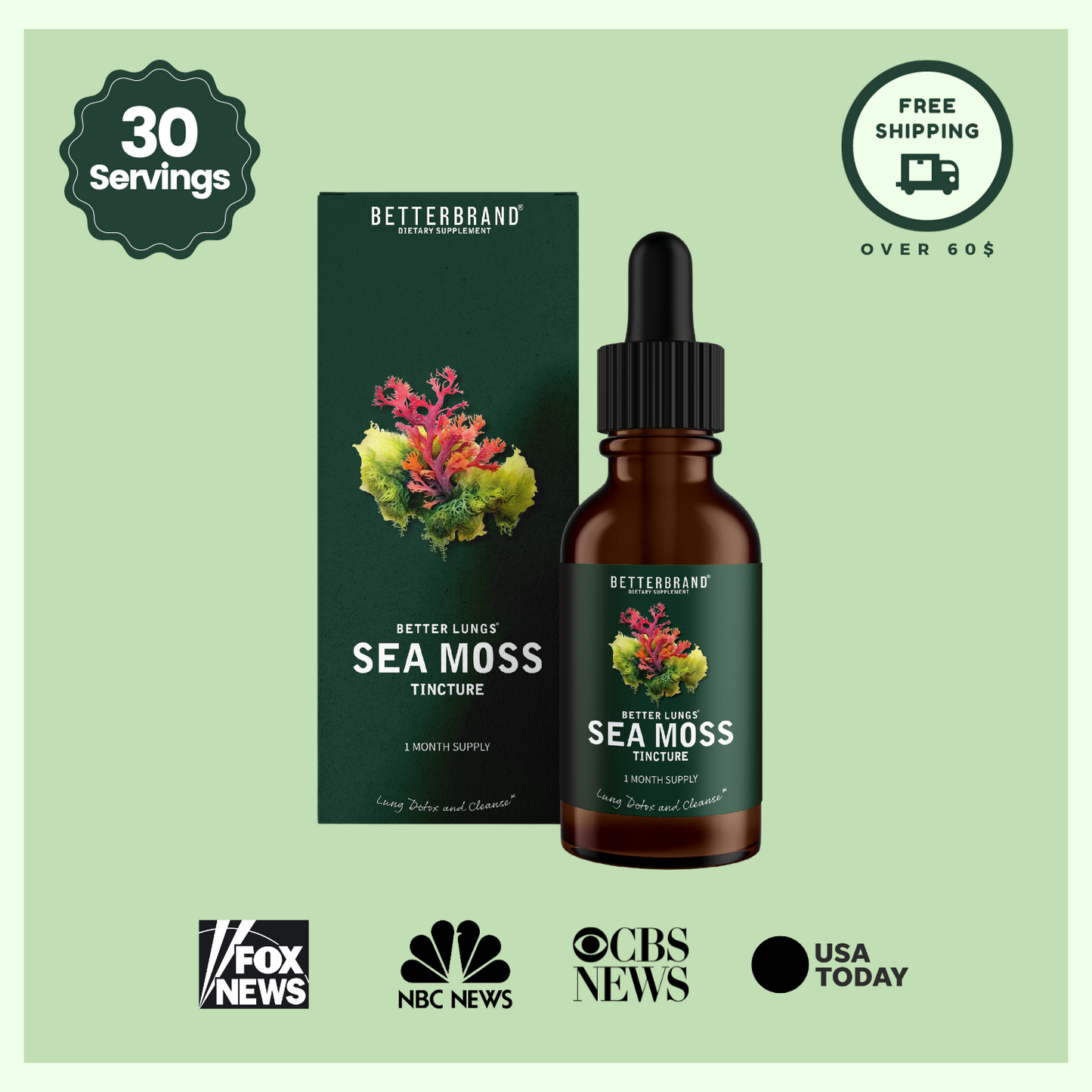BetterLungs® Sea Moss Tincture - Betterbrand