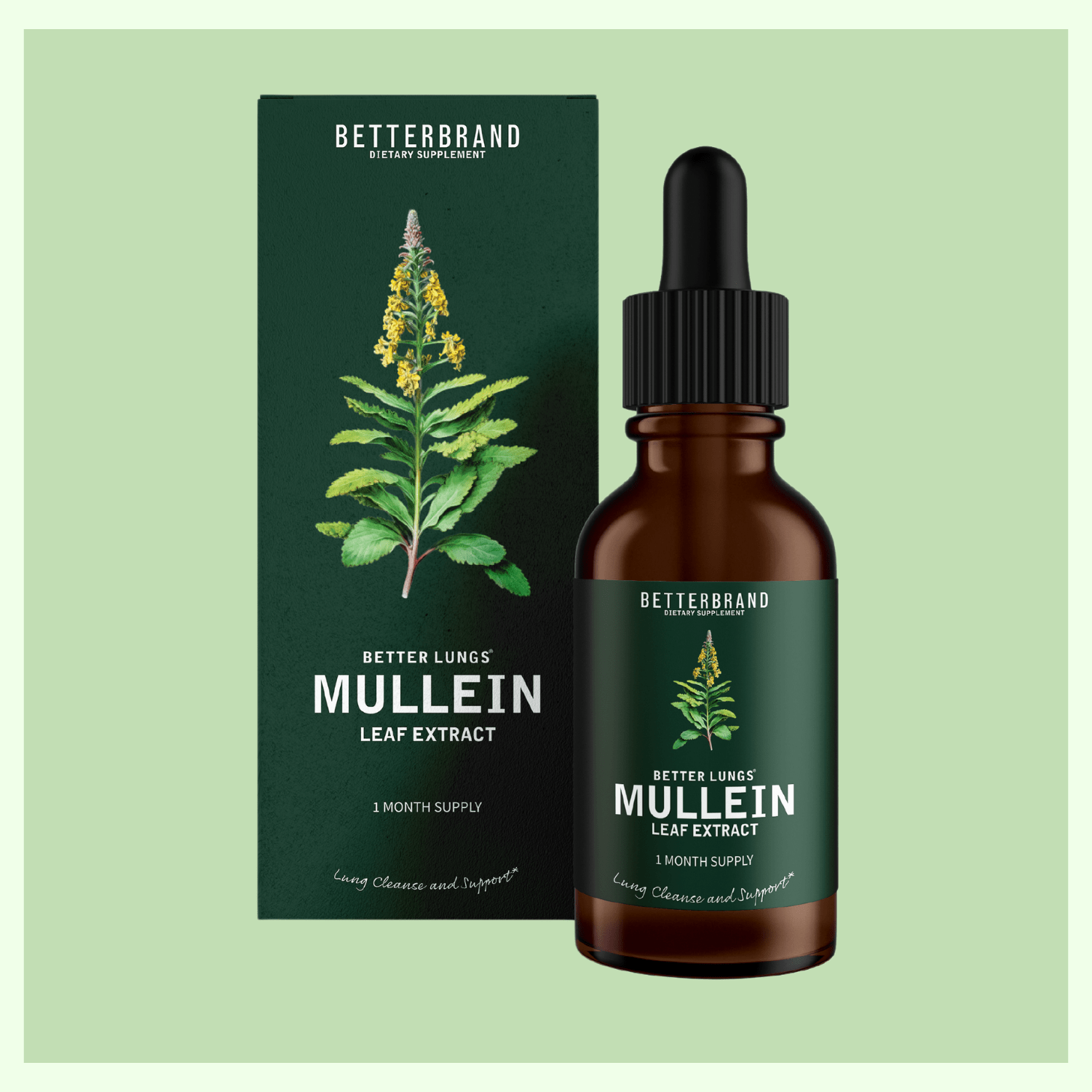 BetterLungs® Mullein + Chlorophyll