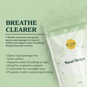 Nasal Strips for Sleep &Breathing Support