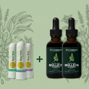 BETTERBRAND Better Lungs MULLEIN + CHLOROPHYLL 1 MONTH SUPPLY with Reset Stick (Eucalyptus, Peppermint, Lavender)