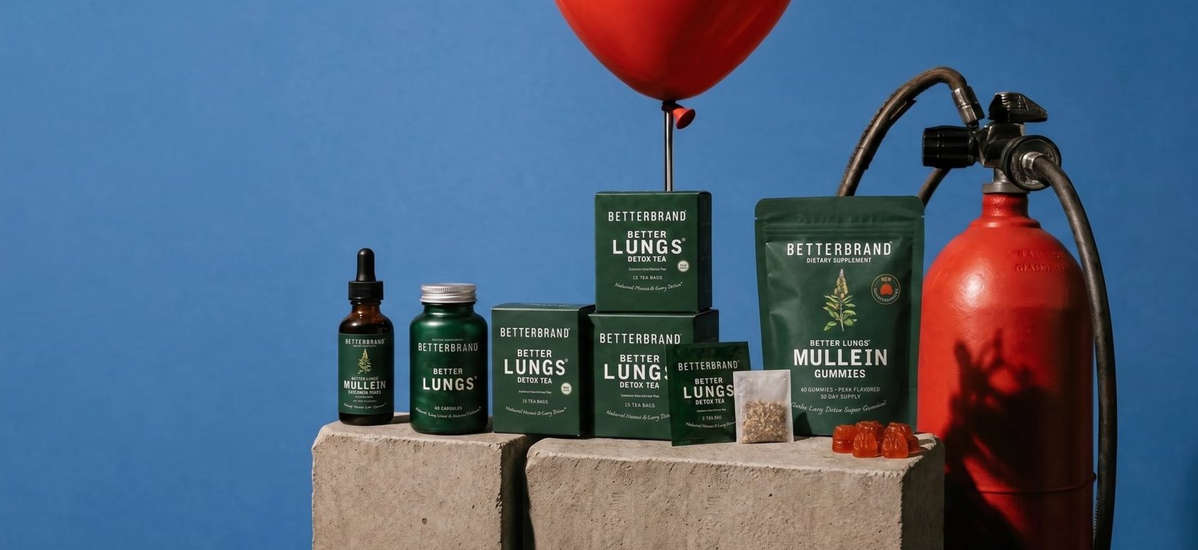 The BetterLungs® family of products