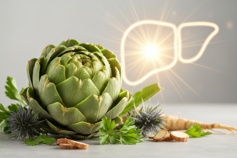 Artichoke Leaf Extract and Cynarin: What They Do for Liver Support