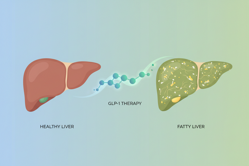 Fatty Liver and GLP-1 Drugs: Can Semaglutide Actually Help Your Liver?