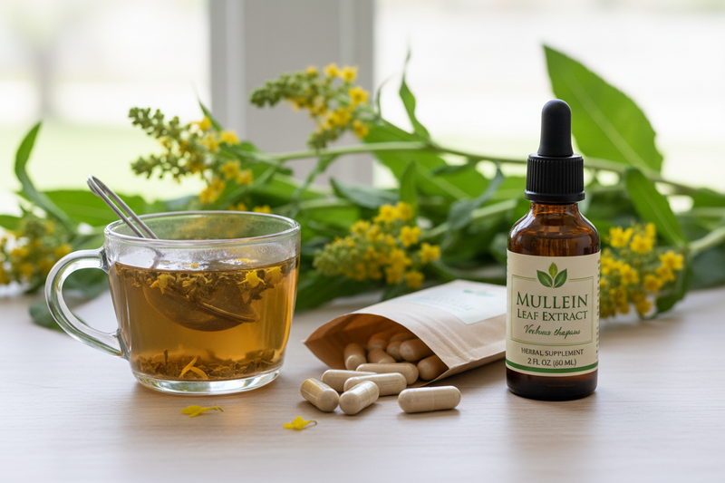Mullein Tea vs Capsules vs Tincture: Understanding Absorption Rates for Maximum Benefits