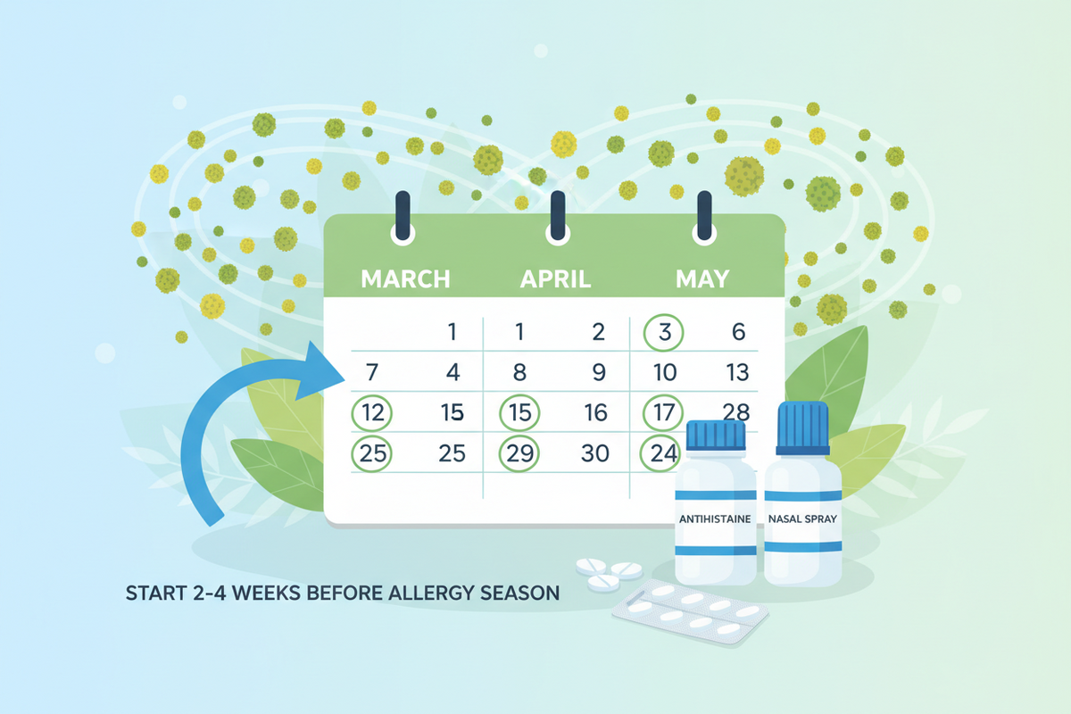 How Long Before Allergy Season Should I Start Taking Supplements? A Pharmacist's Guide to Natural Allergy Relief