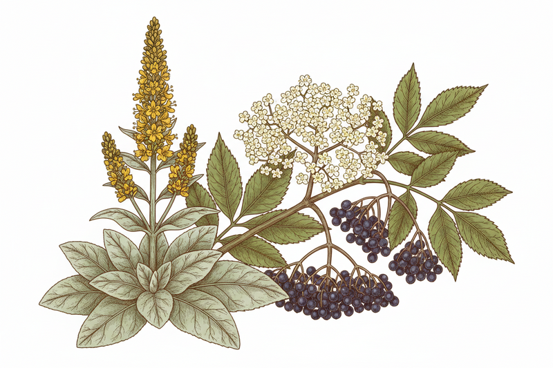 I'm Looking for Mullein Products with Elderberry — Options Guide