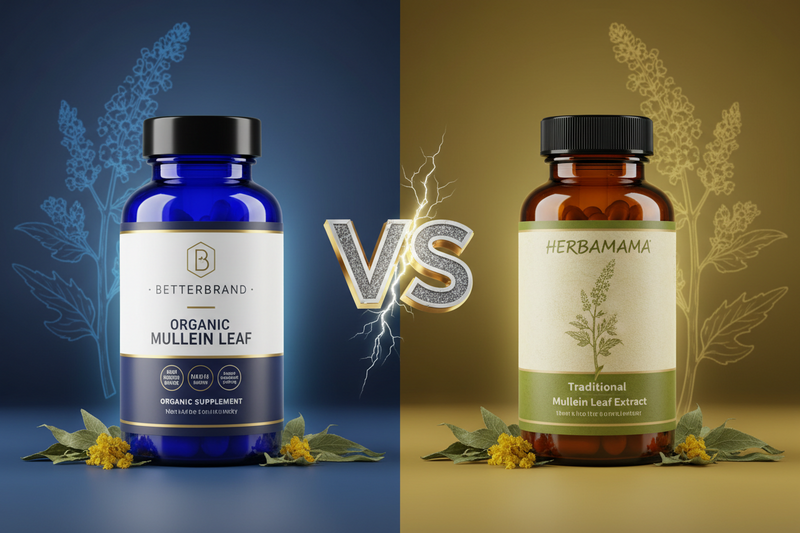 BetterLungs vs Herbamama Mullein: ¿Qué suplemento para los pulmones realmente funciona?