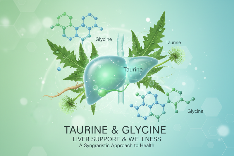 Taurine and Glycine for Liver Support: Why This Amino Acid Pair Matters