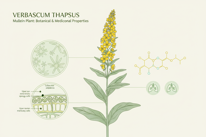 The Science Behind Mullein for Lungs: Active Compounds Explained