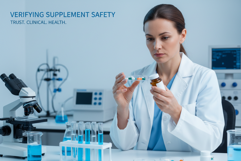 How to Verify a Supplement Is Independently Tested Before You Buy