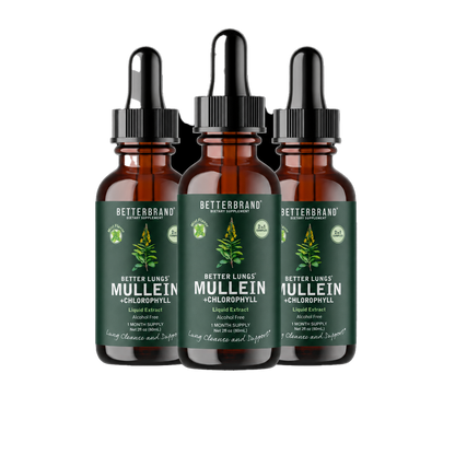 BetterLungs® Mullein + Chlorophyll (Mint Flavor)