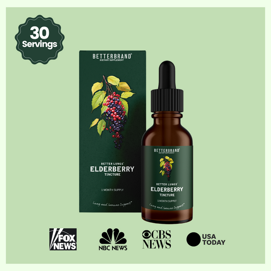 BetterLungs® Elderberry Tincture - Betterbrand