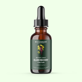 BetterLungs® Elderberry Tincture - Elderberry Extract Supplement - Betterbrand