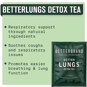 BetterLungs Tea & Tincture - Betterbrand