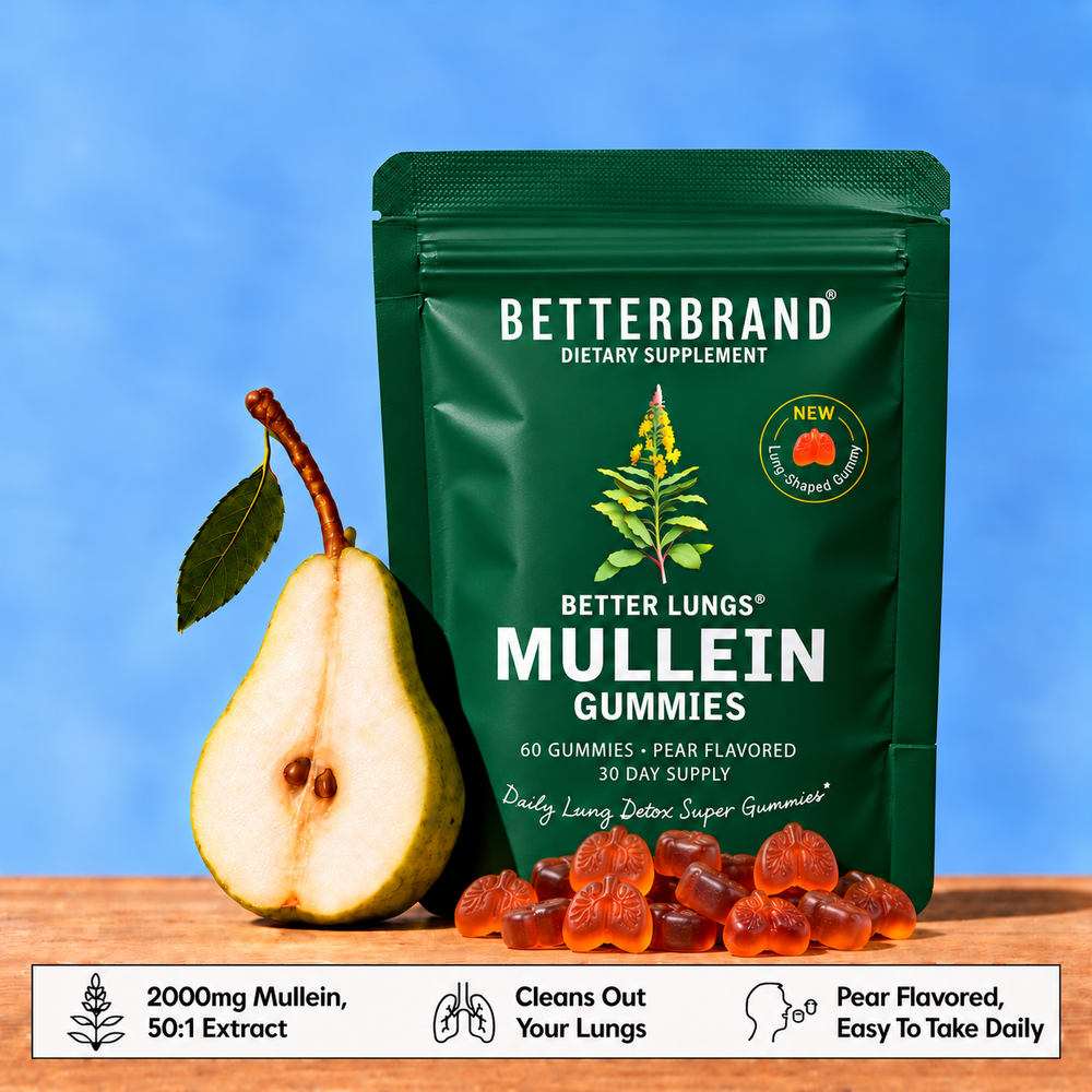 Gomitas de gordolobo BetterLungs® 