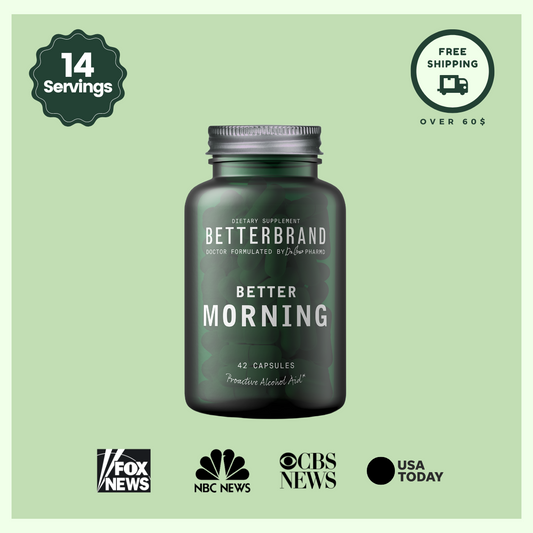 BetterMorning® Hangover Pills - Betterbrand