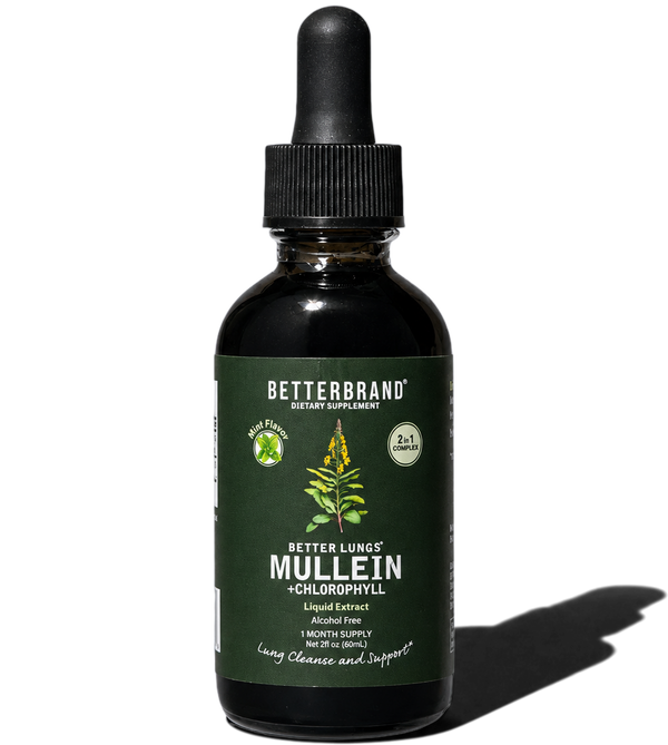 BetterLungs® Mullein + Chlorophyll (Mint Flavor)
