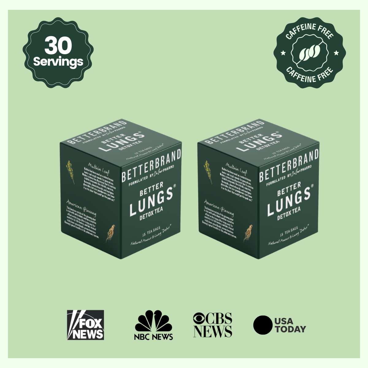 BetterLungs Tea 2-Pack - Betterbrand