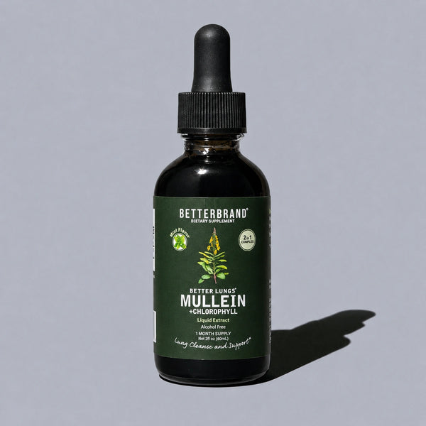 BetterLungs® Mullein + Chlorophyll (Mint Flavor)