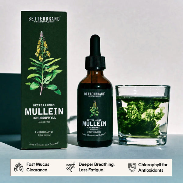 BetterLungs® Mullein + Chlorophyll