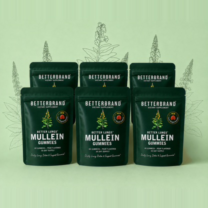 BetterLungs® Daily Mullein Gummies