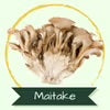 Maitake mushrooms with label 'Maitake'