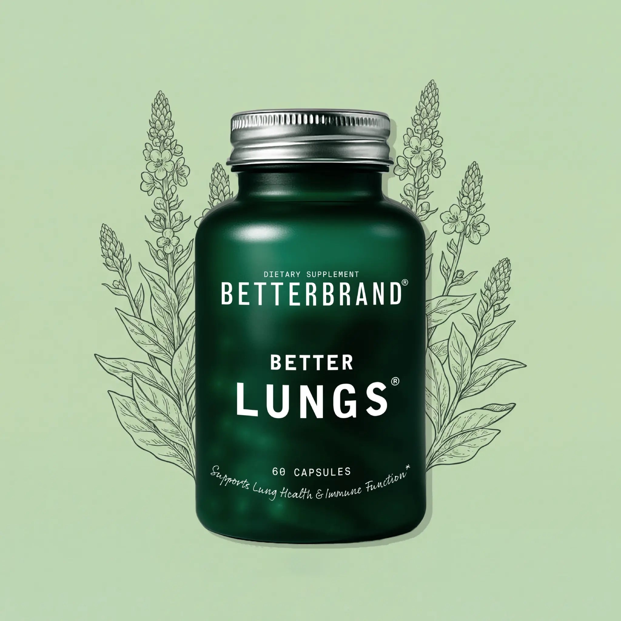 BetterLungs® 60 capsule bottle
